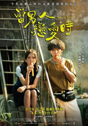 当男人恋爱时海报