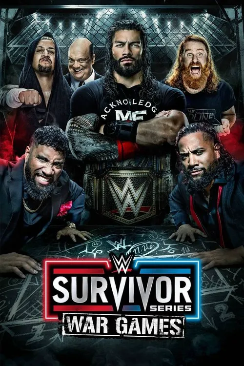 WWE 强者生存:战争游戏 2022海报
