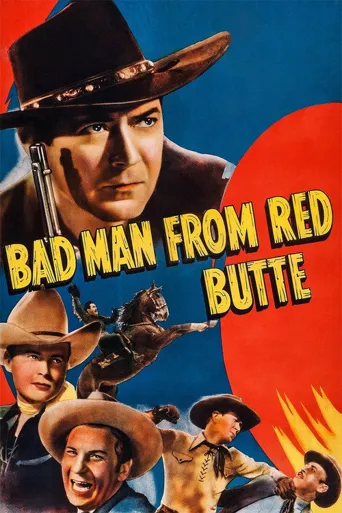 Bad Man from Red Butte海报