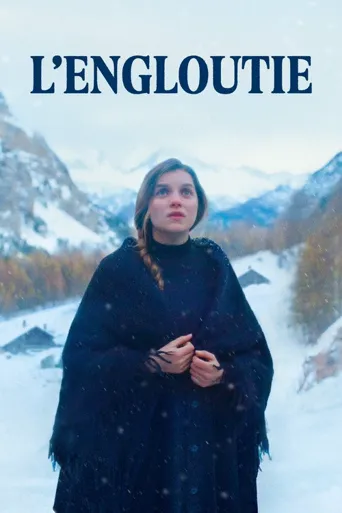 雪中的女孩海报