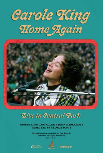 Carole King Home Again: Live in Central Park海报