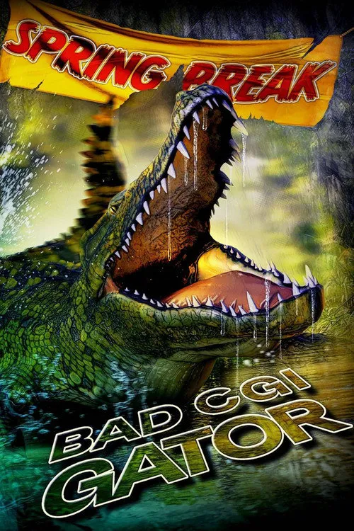 Bad CGI Gator海报
