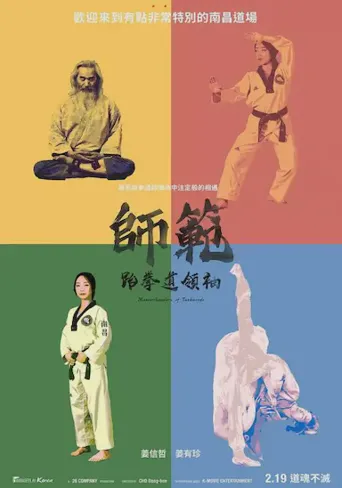 师范：跆拳道领袖海报