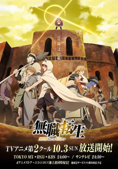 无职转生:到了异世界就拿出真本事 Part.2海报