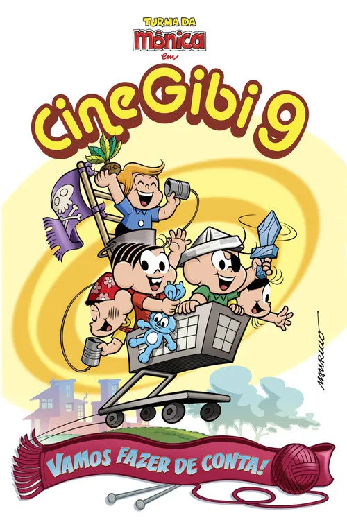 Turma da Mônica em Cine Gibi 9: Vamos Fazer de Conta海报