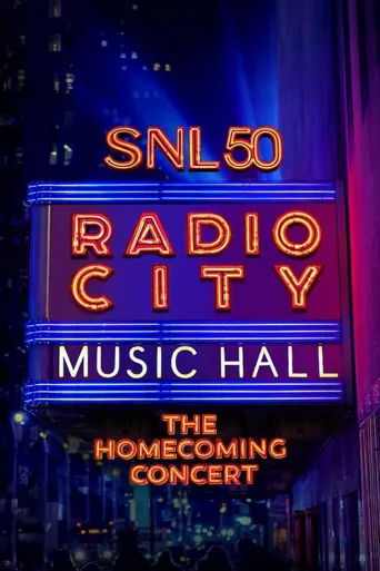 周六夜现场50周年演唱会海报