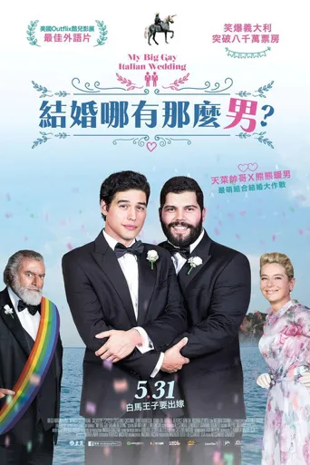 我盛大的意大利同志婚礼海报