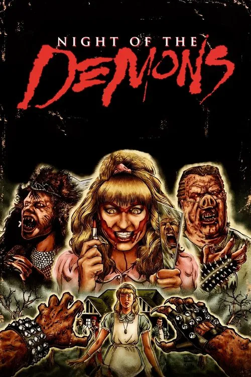 猛鬼舔人海报