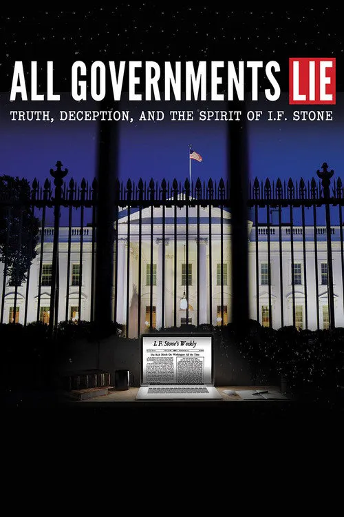 所有政府的谎言:真相,欺骗,和伊西多尔·范斯坦·斯通精神海报