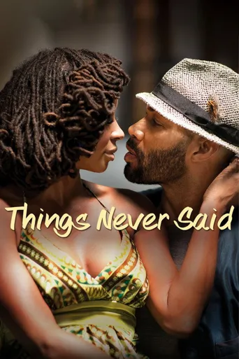 Things Never Said海报