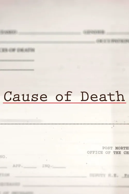 Cause of Death 第 4 季海报