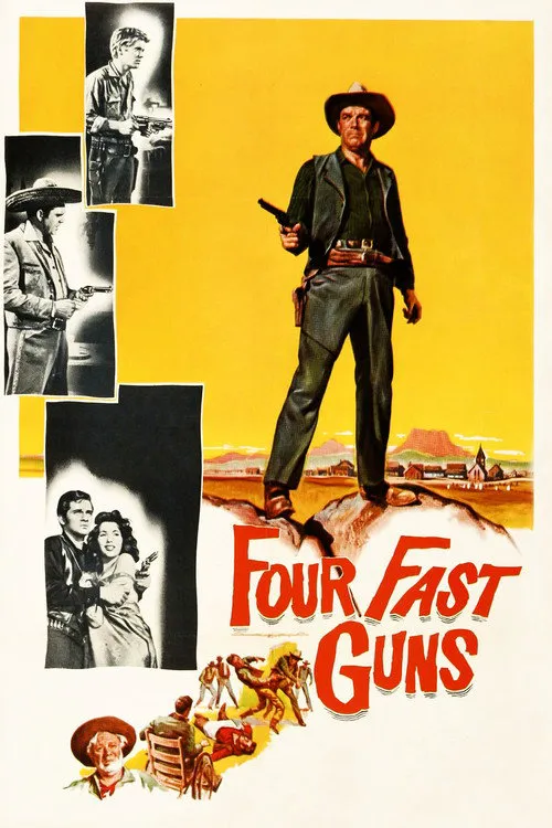 Four Fast Guns海报