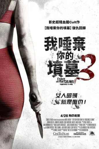 我唾弃你的坟墓3：复仇在我海报