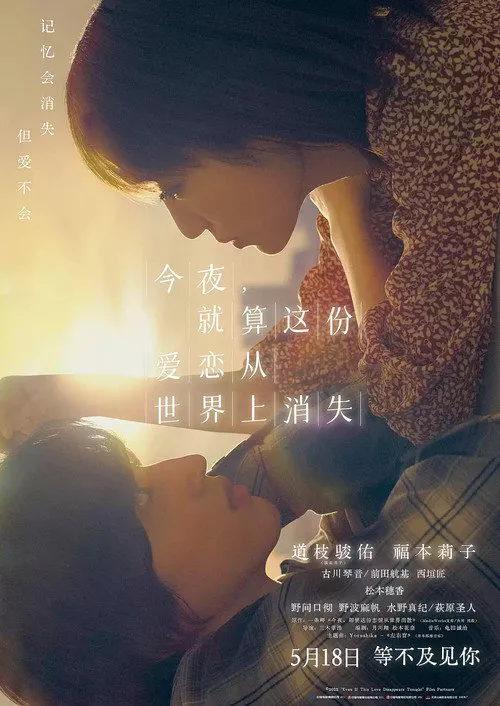 今夜,就算这份爱恋从世界上消失海报