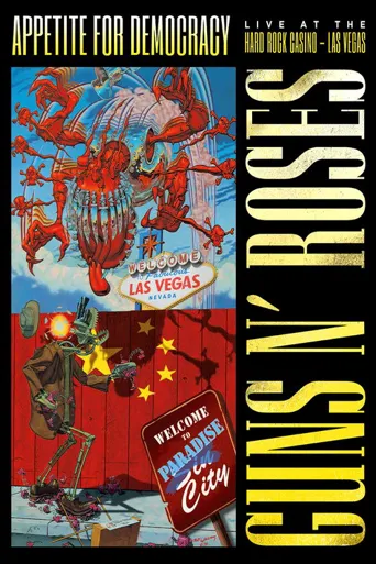 Guns N' Roses赌城现场演唱会海报