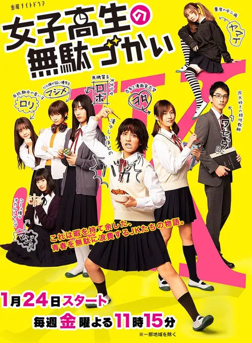女子高中生的虚度日常海报