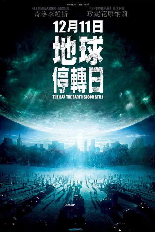 地球停转之日海报
