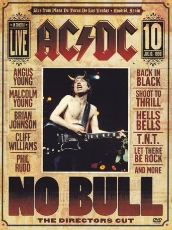 AC/DC：马德里现场演唱会海报