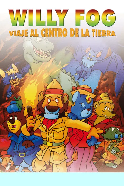 Willy Fog: viaje al centro de la Tierra海报