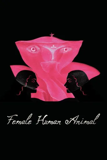 女性人类动物海报