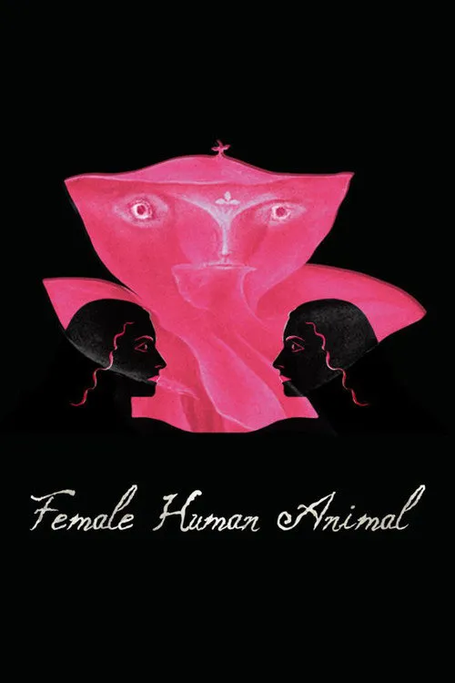 女性人类动物海报