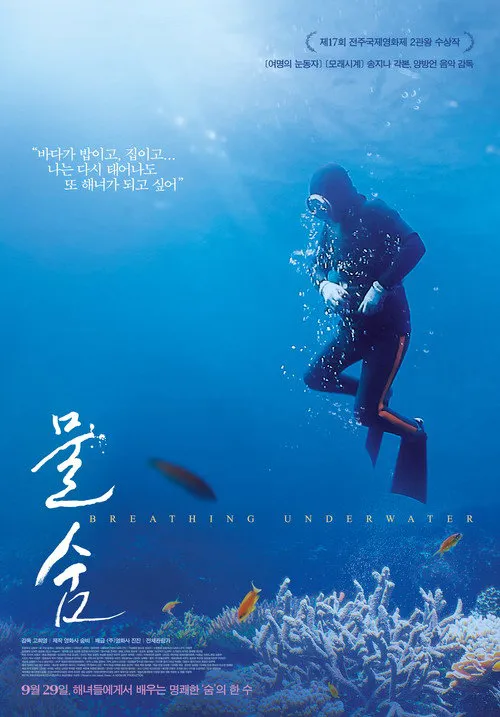 水下呼吸海报