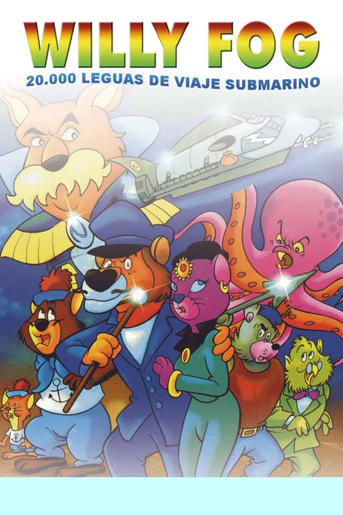 Willy Fog: 20 000 leguas de viaje submarino海报