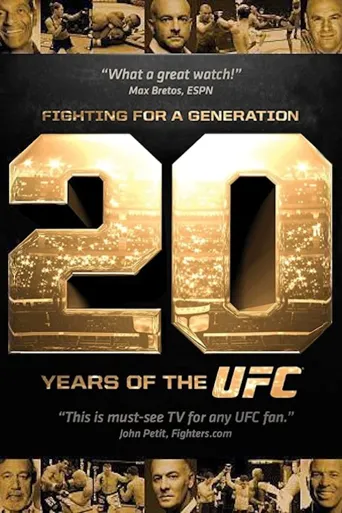 为一代人而战：UFC20周年海报