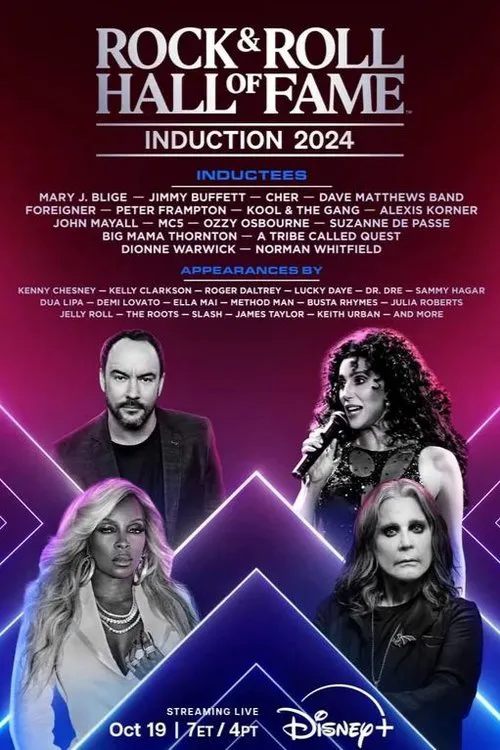 2024 Rock & Roll Hall of Fame Induction Ceremony海报