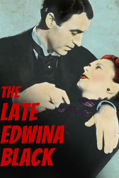 The Late Edwina Black海报