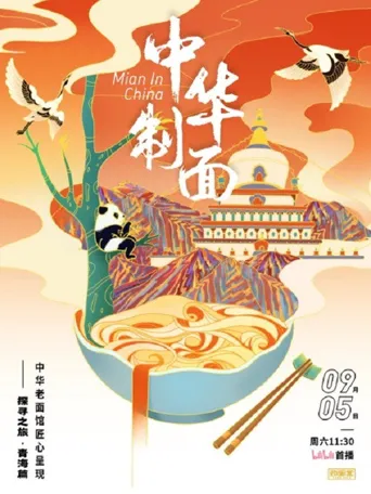 中华制面海报