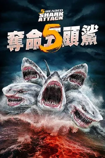 夺命五头鲨海报