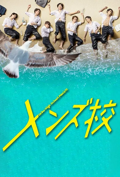 型男高中海报