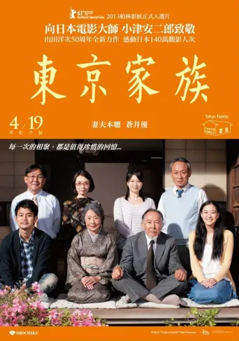 东京家族海报