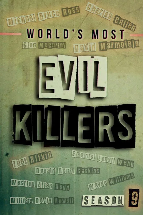 World's Most Evil Killers 第 9 季海报