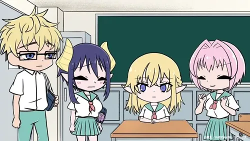 ダークサモナーとデキている ミニアニメ劇場 第 1 季海报