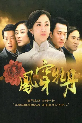 凤穿牡丹海报
