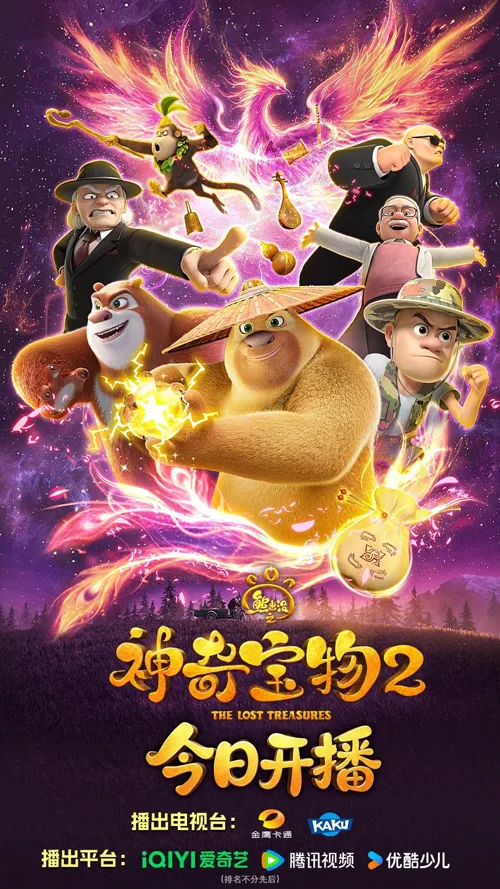熊出没之神奇宝物2海报