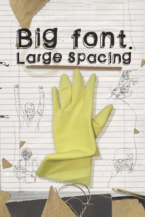 Big Font. Large Spacing海报