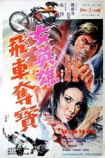 女英雄飞车夺宝海报